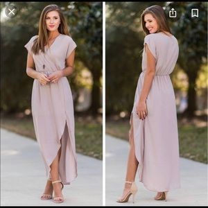 First love mauve maxi